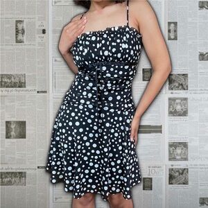 Retro Polka Dot Pin Up Dress